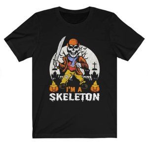 Halloween T-shirt with a funny drawing
